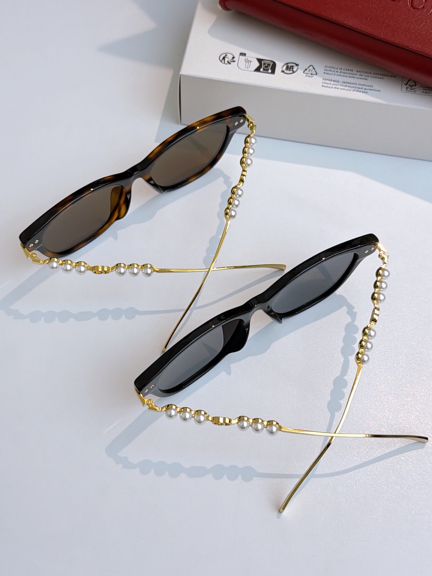 倪妮广告珍珠款GUCC* MODEL:GG1972OASIZE:54口16-145🔝🔝