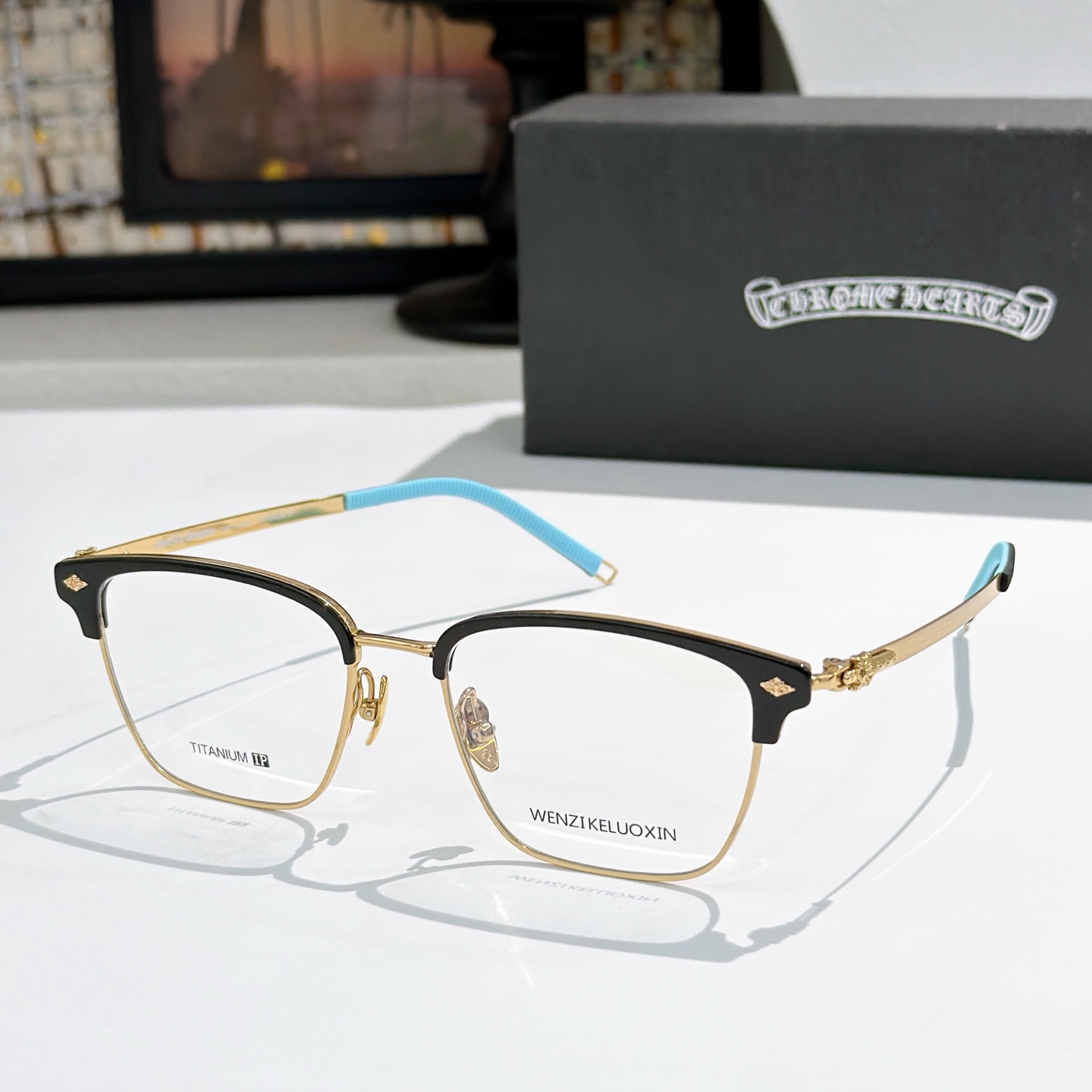 CHROME HEART*MODEL: CH 5565 SIZE: 54口18-152 🔝🔝