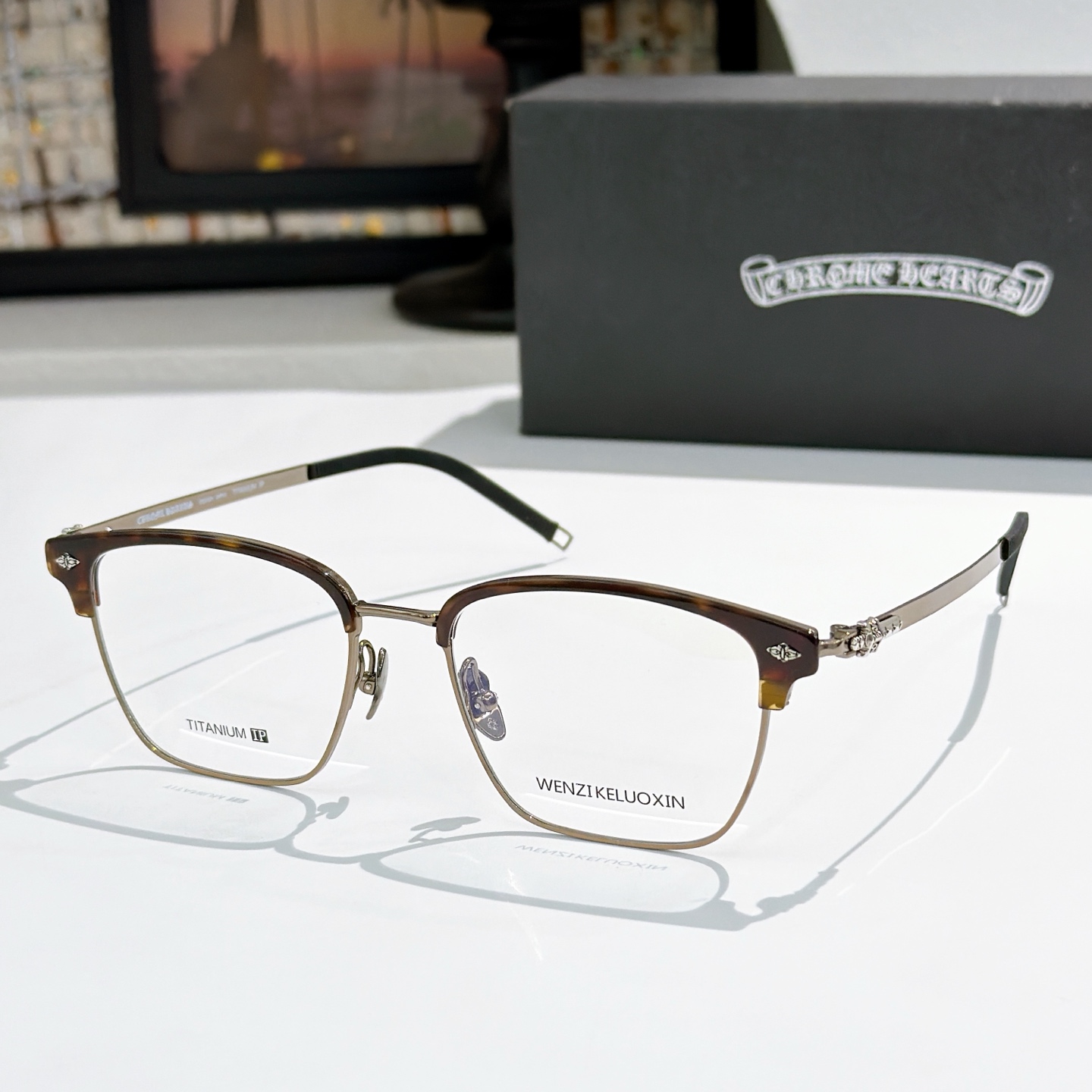 CHROME HEART*MODEL: CH 5565 SIZE: 54口18-152 🔝🔝