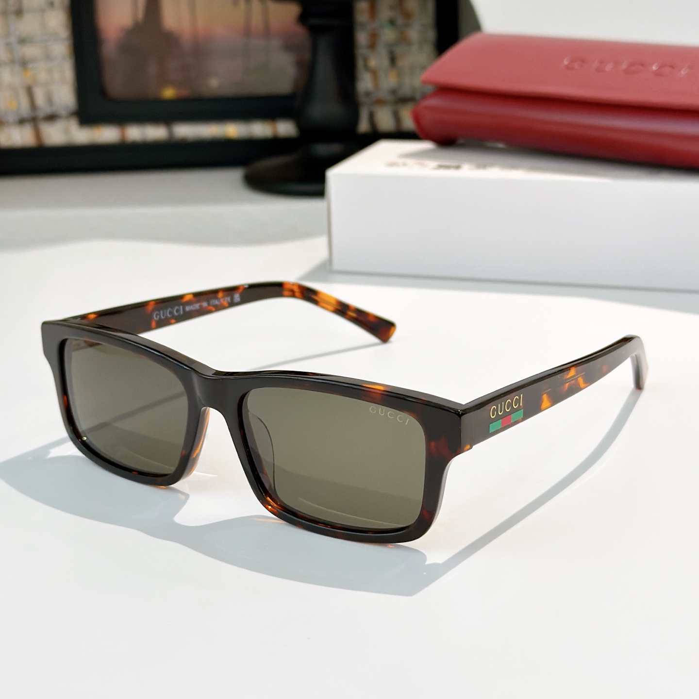 GUCC*MODEL：GG1986SASIZE：57口16-145🔝🔝