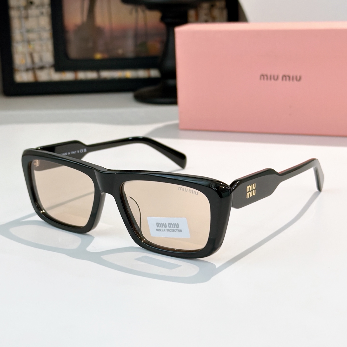 MIU MIUMod：MU B12SUSize：56口17-140🔝🔝