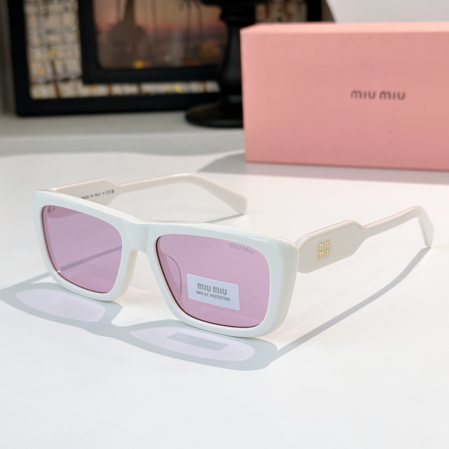 MIU MIUMod：MU B12SUSize：56口17-140🔝🔝