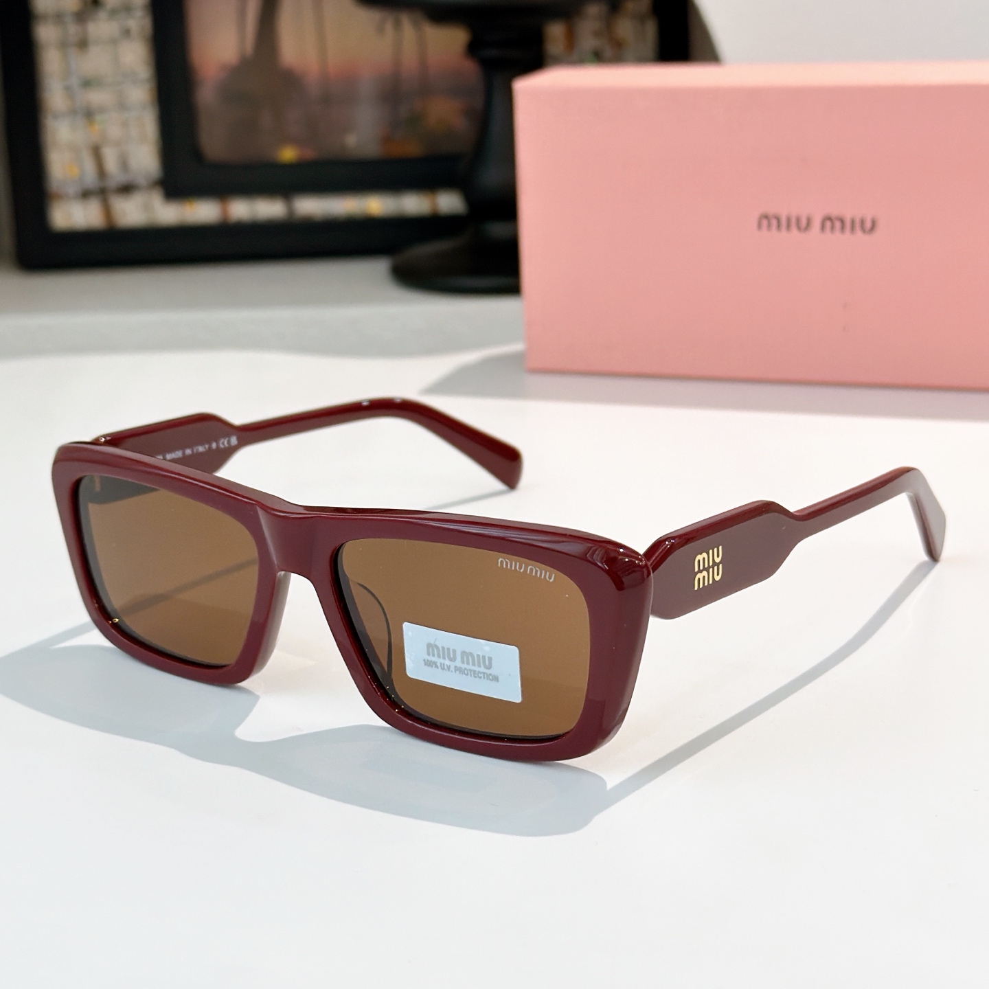 MIU MIUMod：MU B12SUSize：56口17-140🔝🔝