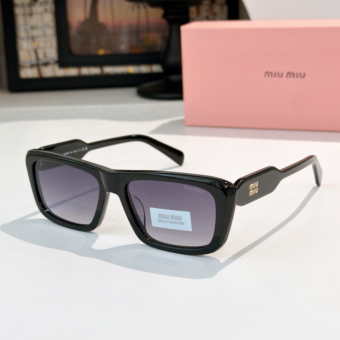 MIU MIUMod：MU B12SUSize：56口17-140🔝🔝