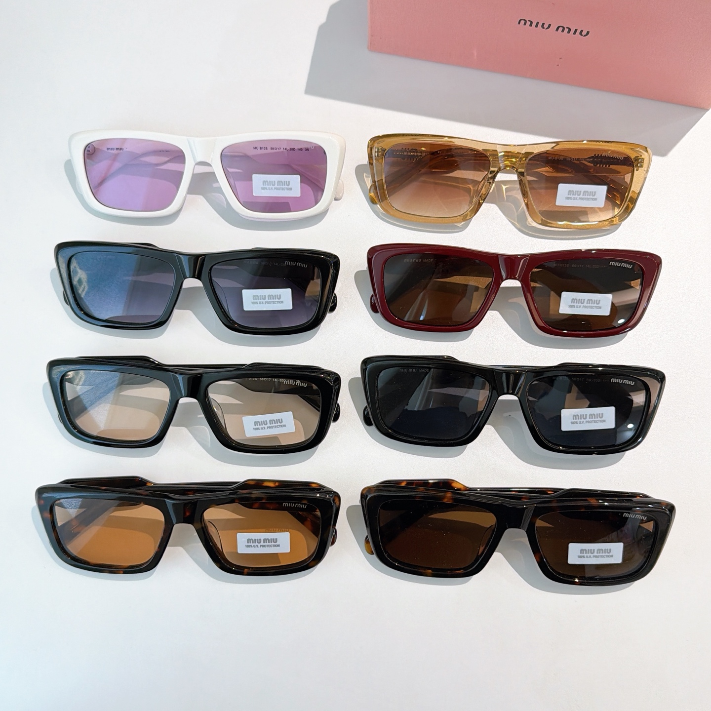 MIU MIUMod：MU B12SUSize：56口17-140🔝🔝