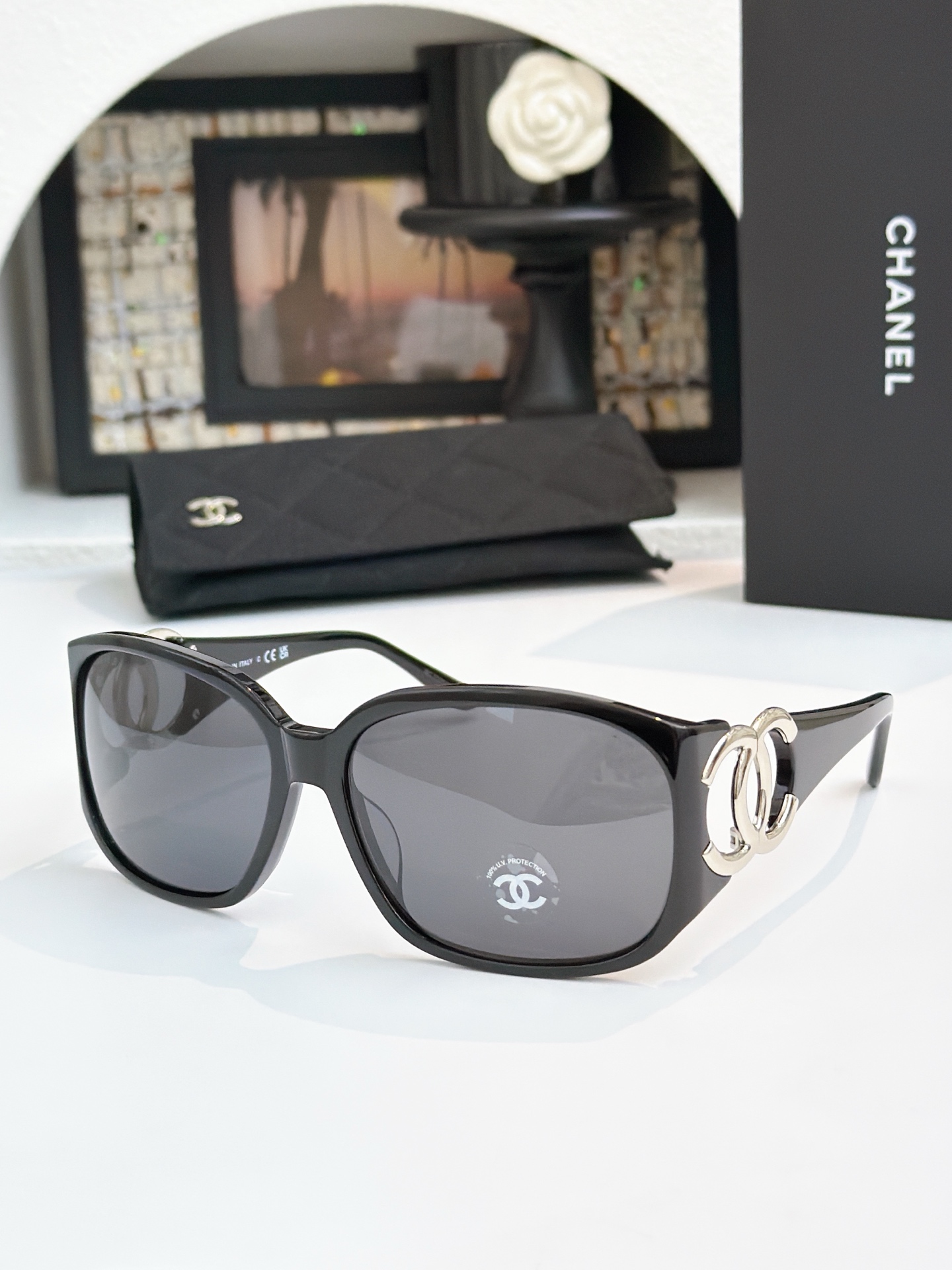 Vintage墨镜Y2K辣妹款CHANE*MOD：6014SIZE：64口16-120 高品质🔝🔝