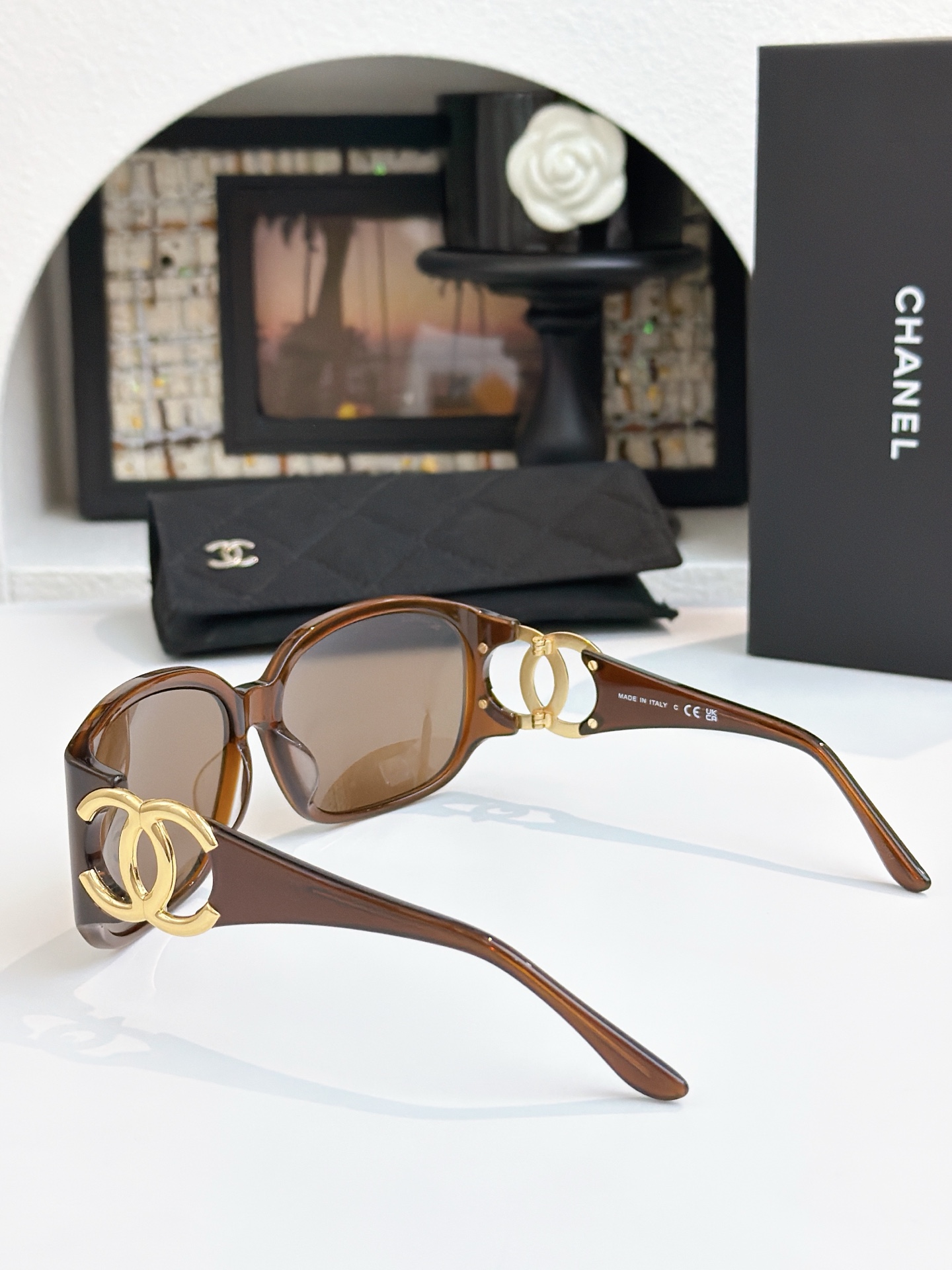 Vintage墨镜Y2K辣妹款CHANE*MOD：6014SIZE：64口16-120 高品质🔝🔝