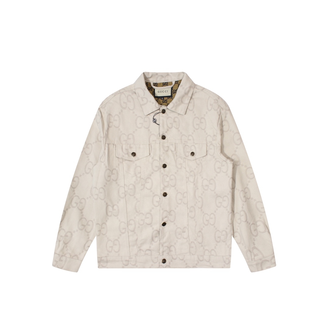 Shop the Best High Quality
 Gucci Clothing Coats & Jackets White Unisex Vintage