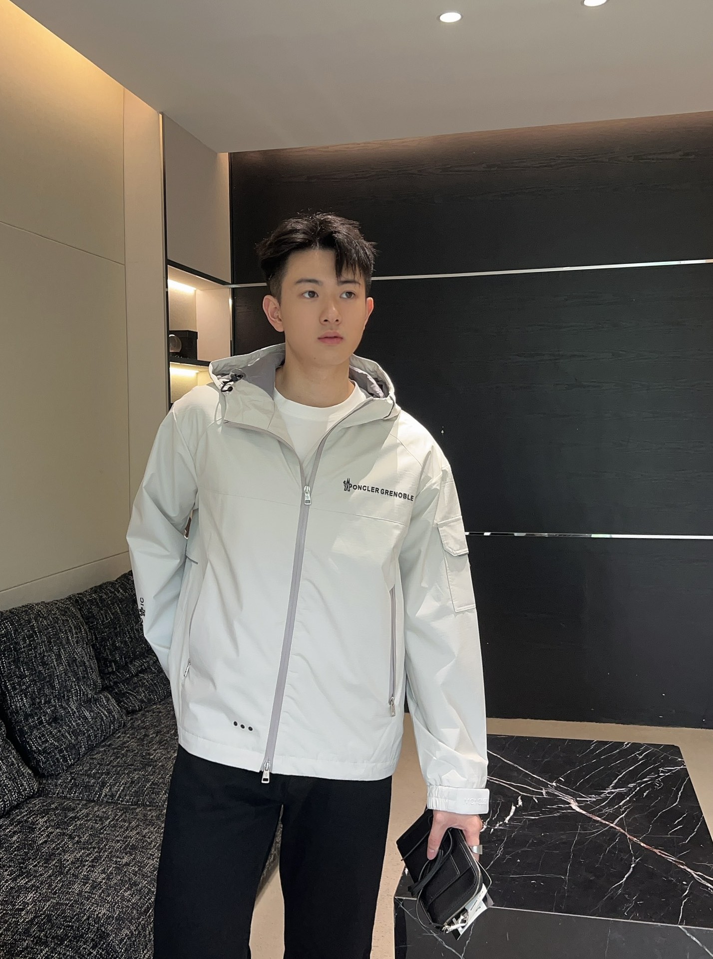 NO:502763,White upper body picture, alexander wang19860909白色上身图,,alexander wang,Men's clothing