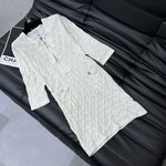 Chanel Clothing Dresses Embroidery Cotton