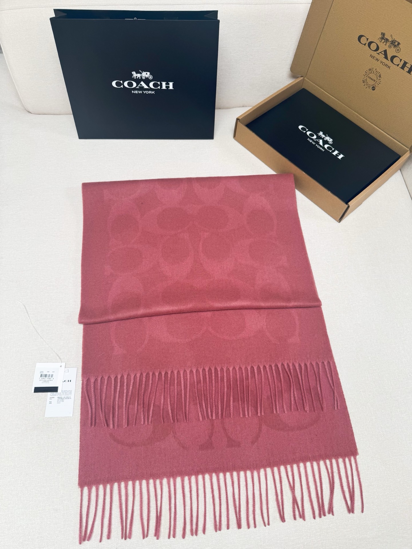 Coach 特批 COACH 正老花花型披肩