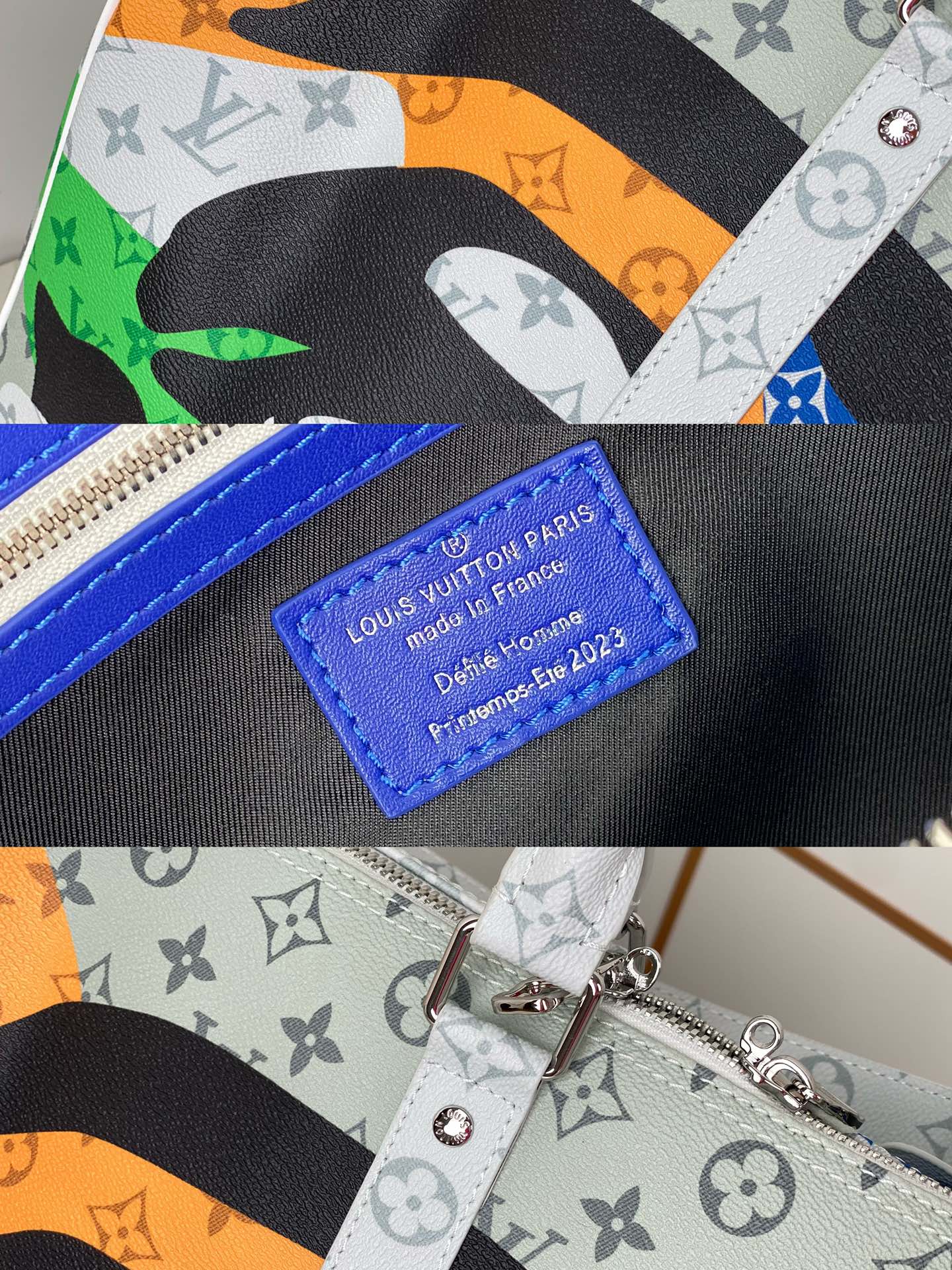 M23160 路易威登经典 Keepall 45尺寸旅行袋款号23160 浸染宛如朝阳的粉彩色调,活力迎接 2022 春季 8