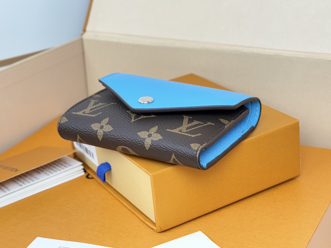 Louis Vuitton 新款钱包 豆豆款三折 M12390黄色 M12387大红 M12885大红