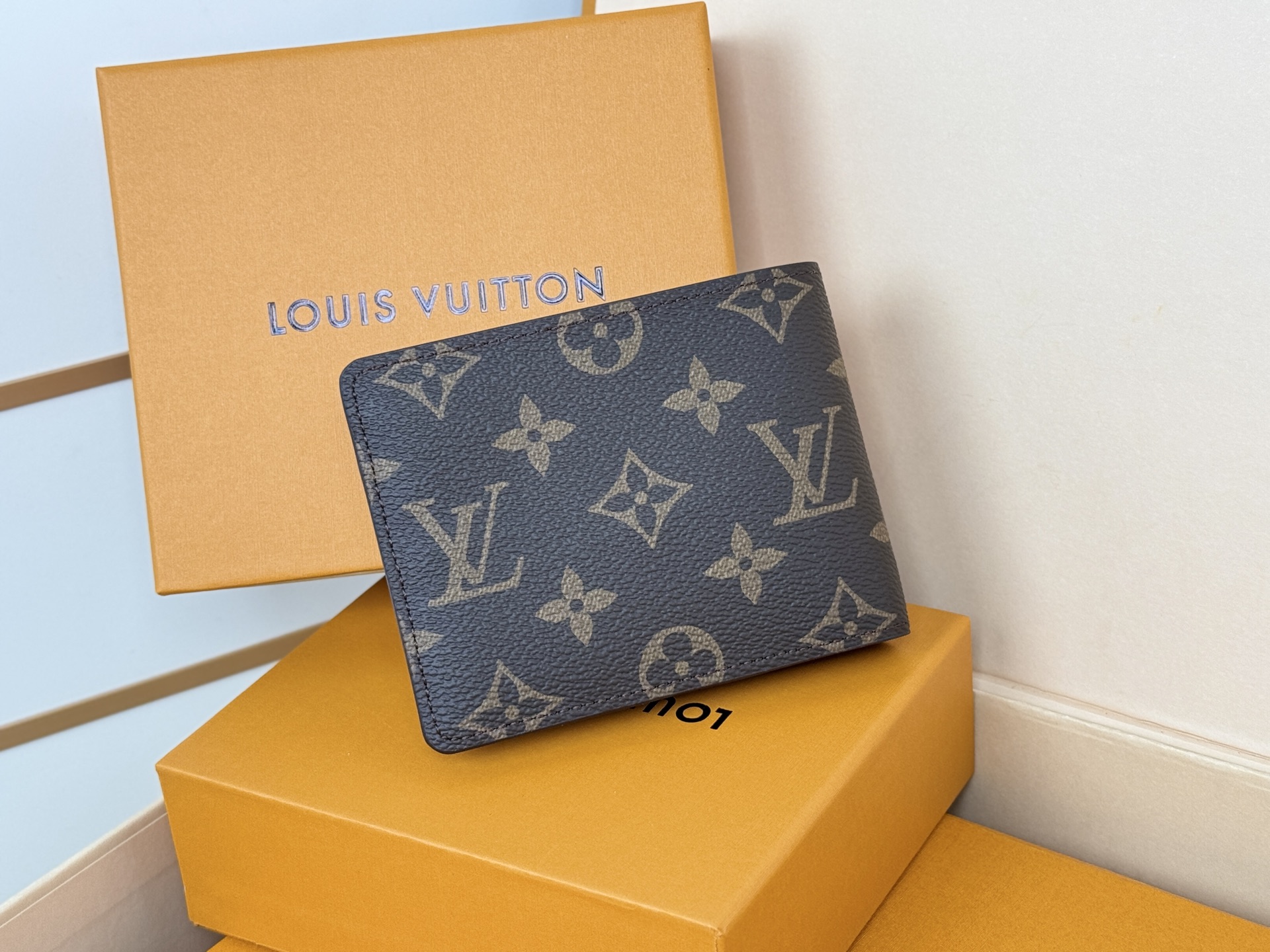 Louis Vuitton MULTIPLE短钱夹M60895 老花