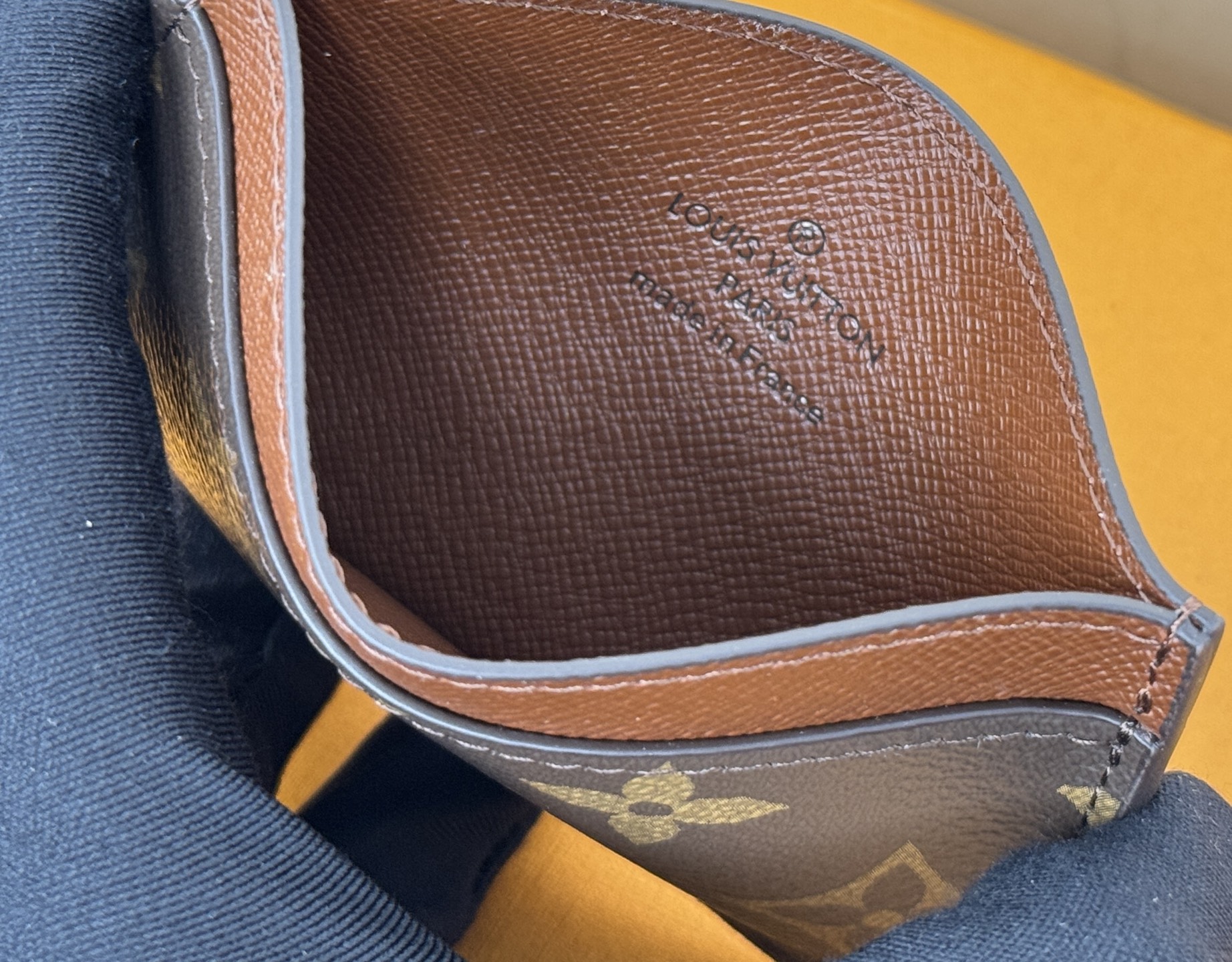 Louis Vuitton M61733 老花棕卡片包