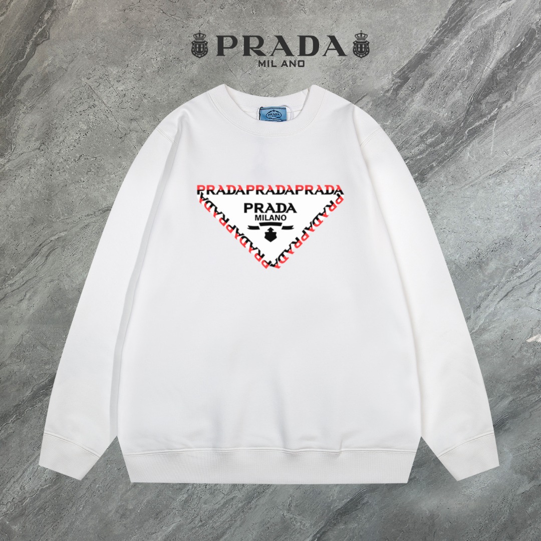 "Intercambio de apoyo después del año nuevo" (versión alta de sudadera) [Stock a largo plazo] 〖PRADA ~ Prada〗 utiliza t…