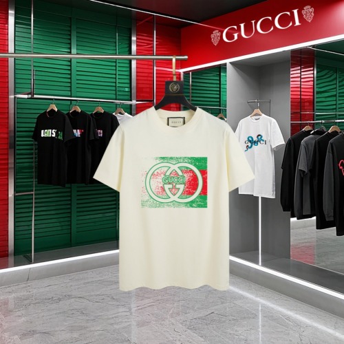 Gucci 2025 High-Quality Round Neck Short Sleeve T-Shirt - Unisex Design 1 Gucci 2025 High-Quality Round Neck Short Sleeve T-Shirt - Unisex Design