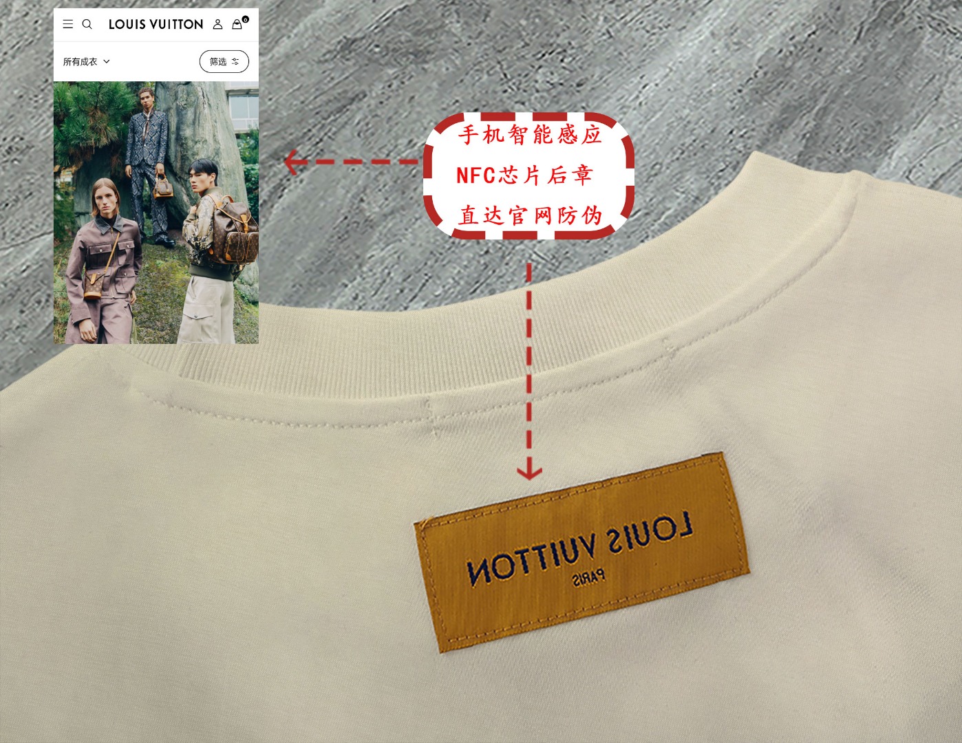 Louis Vuitton 2025 Camiseta de Manga Corta con Chip NFC y Diseño Exclusivo 7 o 1ipk5nf0ock1cio1cci1rje6m15