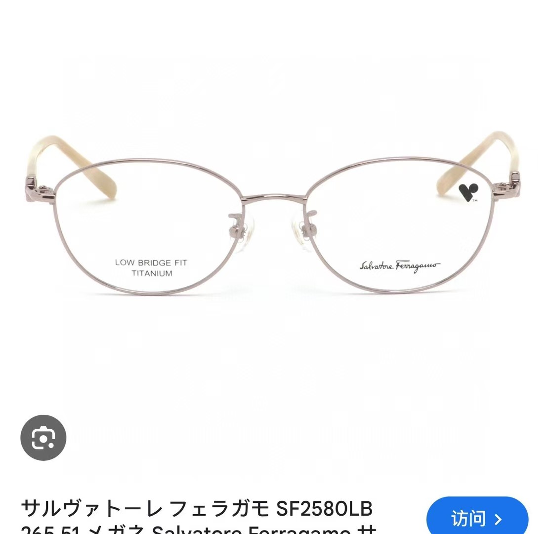 Salvatore ferragam* MODEL：SF2580LBSIZE：53口16-140