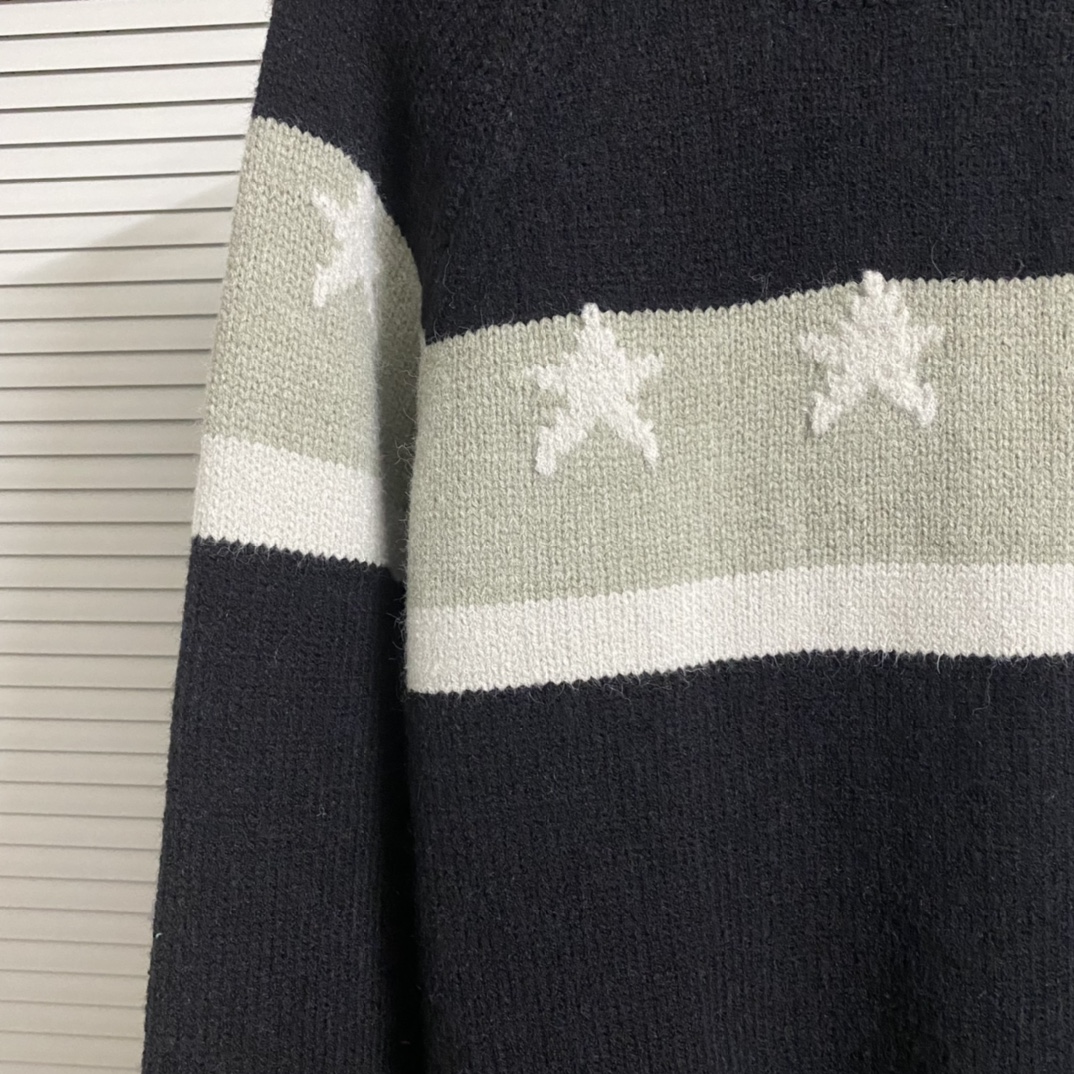 Supreme Braided Star Sweater in Black, Blue, Green – Sizes SM to XXL - 图片 7