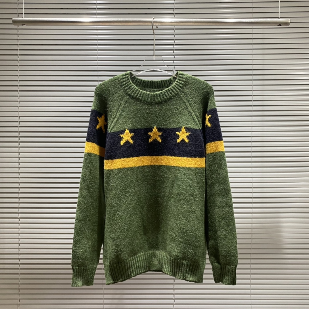 Supreme Braided Star Sweater in Black, Blue, Green – Sizes SM to XXL - 图片 1