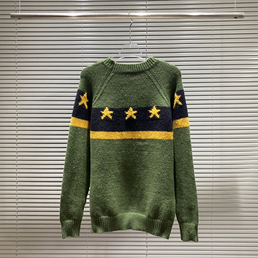 Supreme Braided Star Sweater in Black, Blue, Green – Sizes SM to XXL - 图片 2