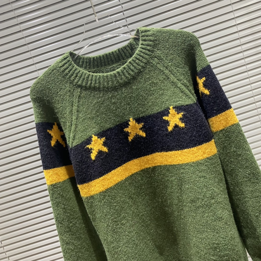 Supreme Braided Star Sweater in Black, Blue, Green – Sizes SM to XXL - 图片 6