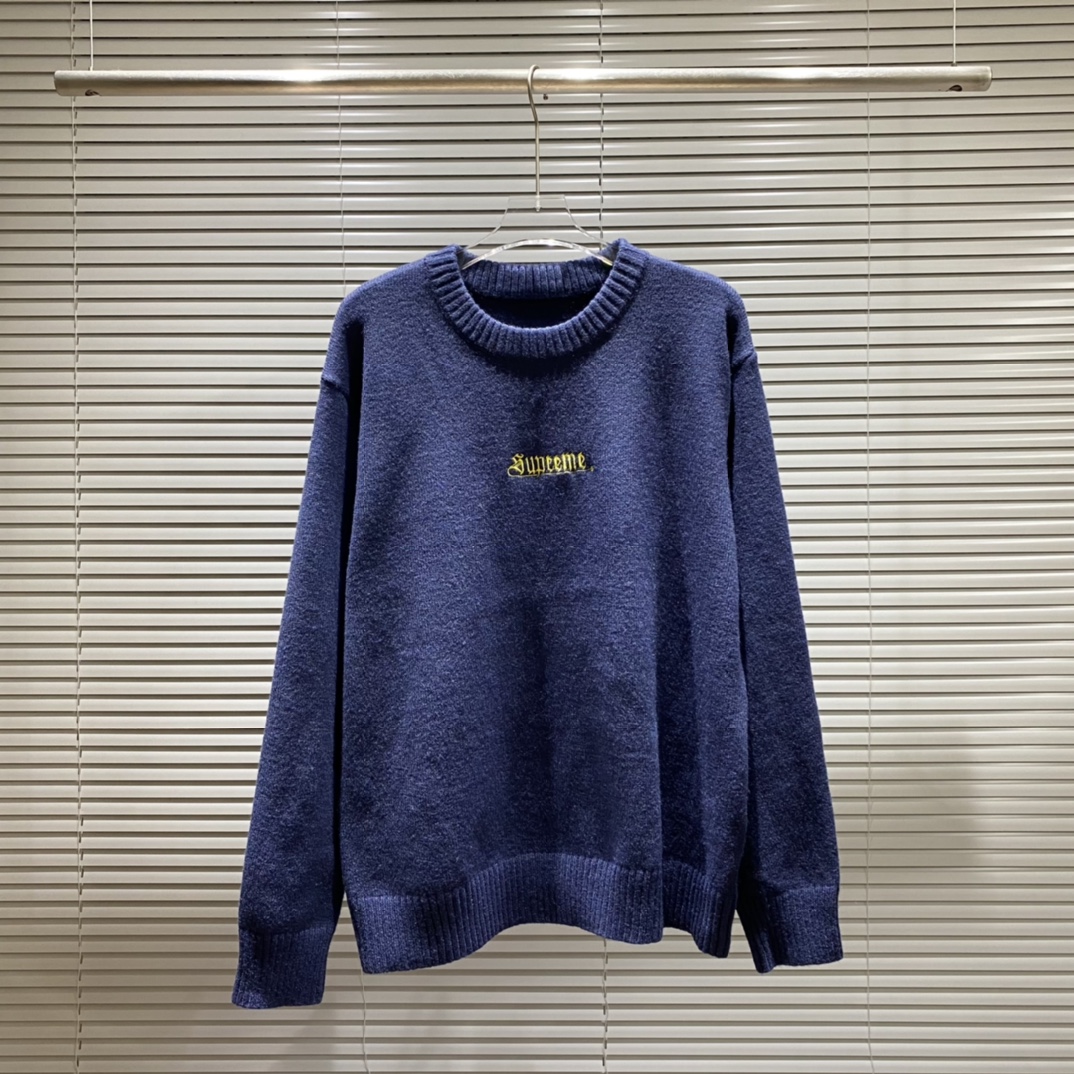 “Supreme Chest Logo Embroidered Collar Tee in Multiple Colors and Sizes”