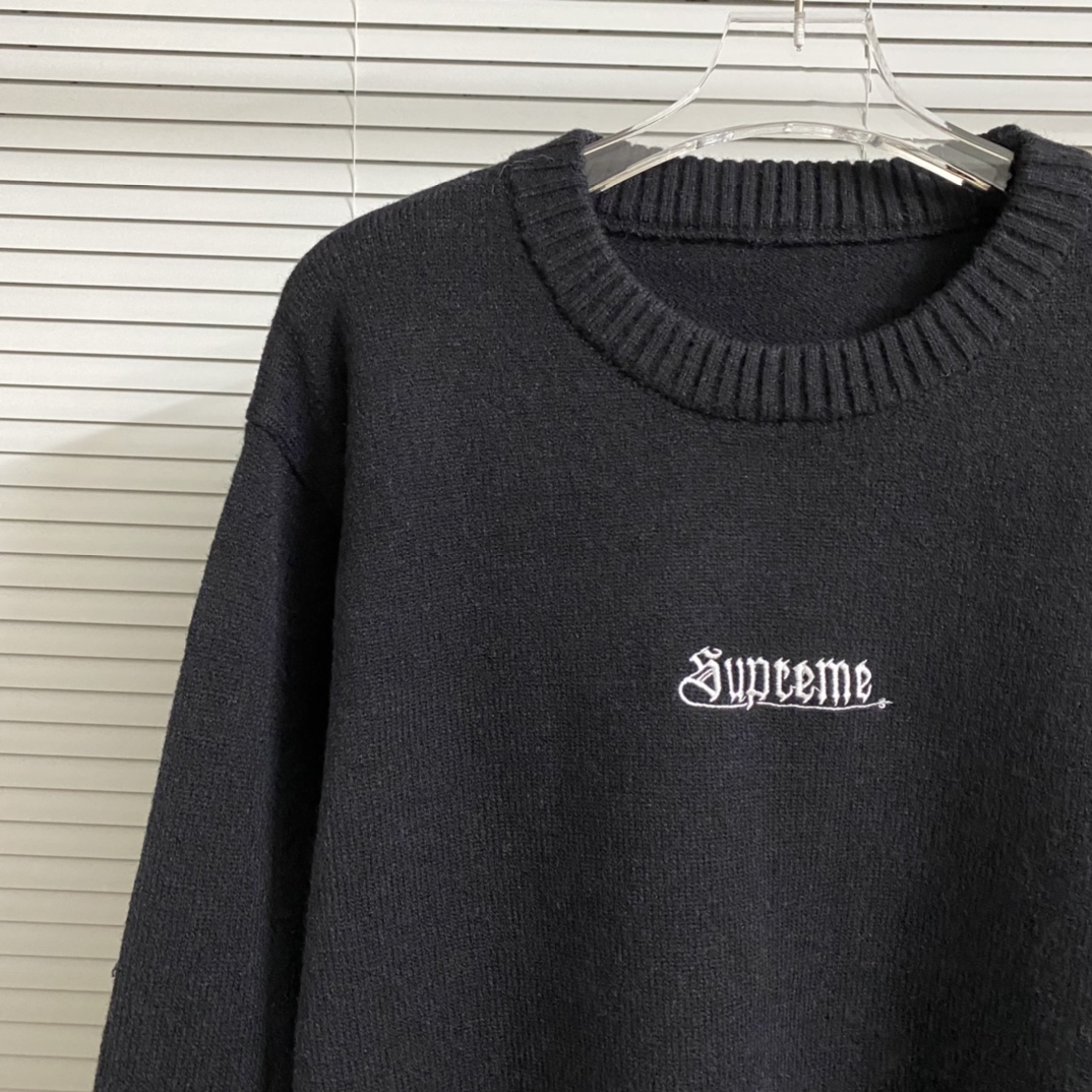 “Supreme Chest Logo Embroidered Collar Shirt in Multiple Colors and Sizes” - 图片 4