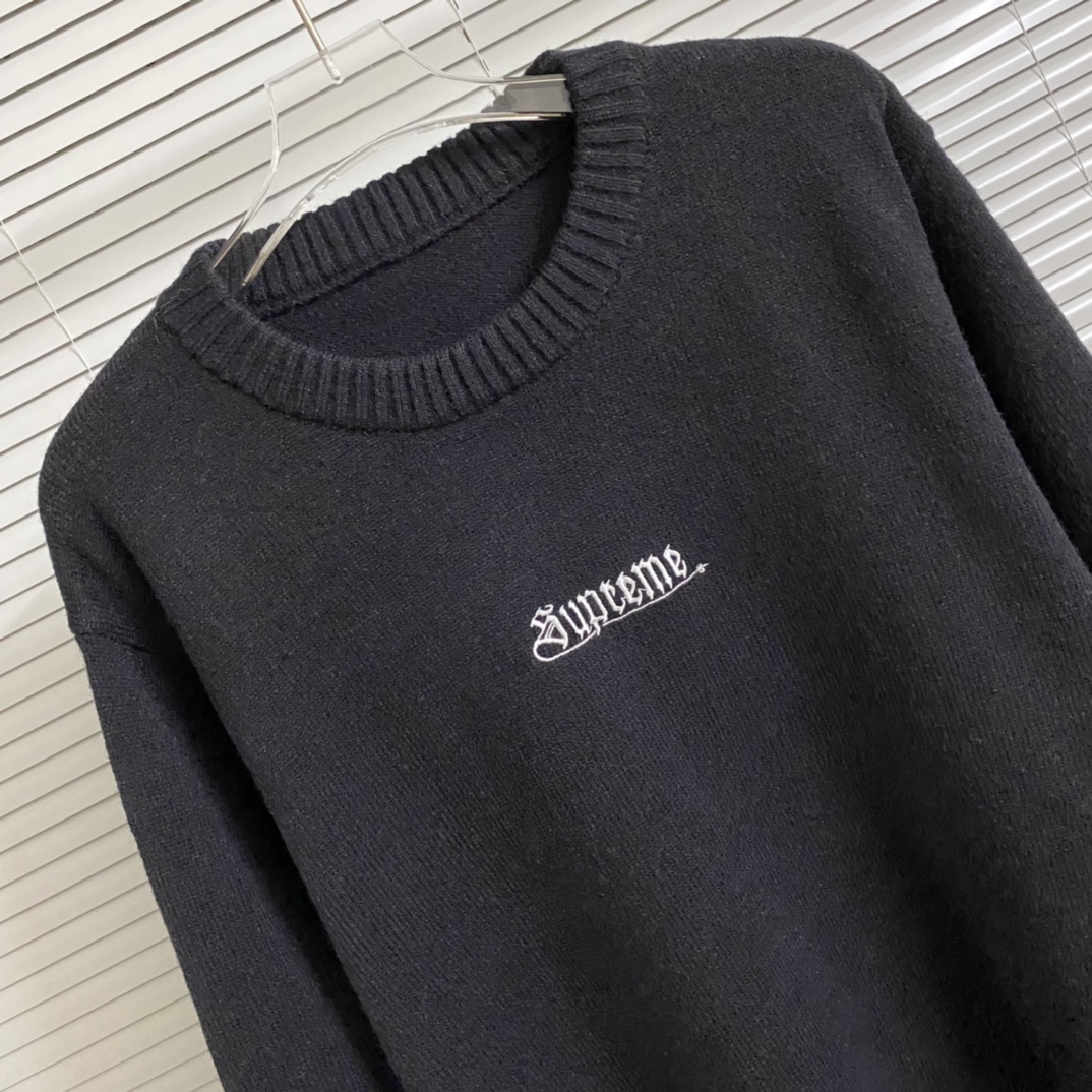 “Supreme Chest Logo Embroidered Collar Shirt in Multiple Colors and Sizes” - 图片 3