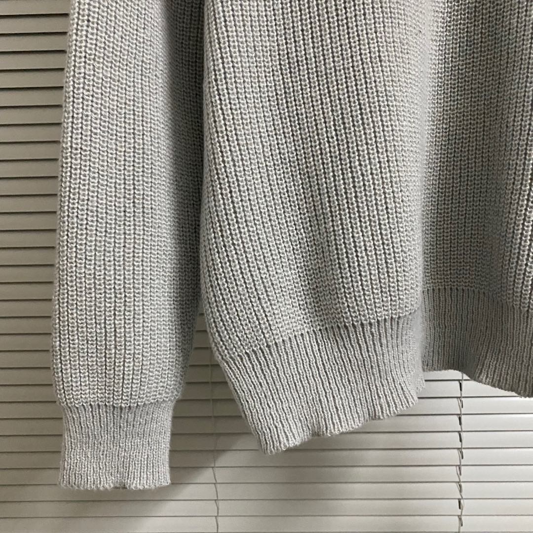 Selin’s Chest Letter Logo Sweater in Blue, White, Black, and Grey – Sizes SM to XXL - 图片 5