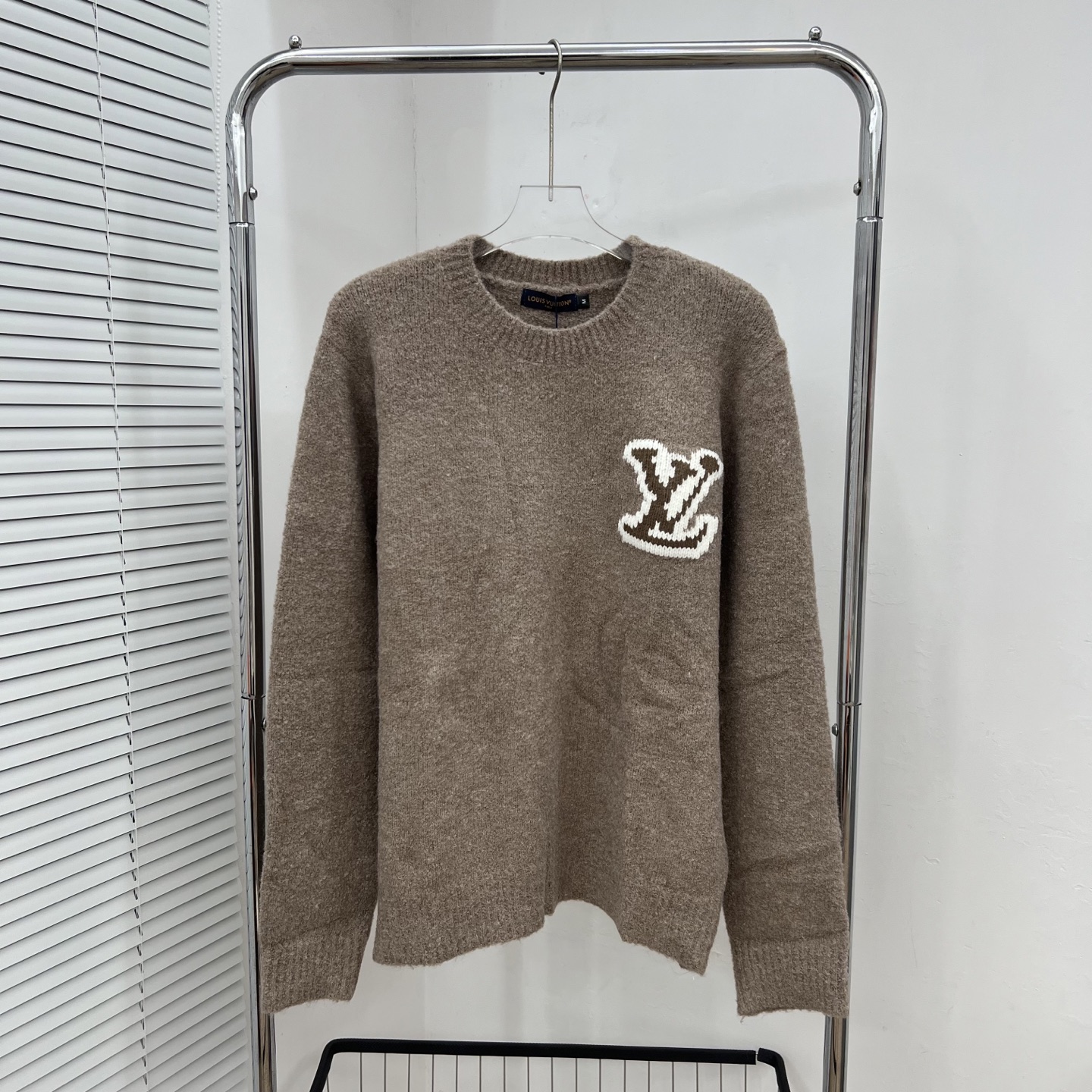 Louis Vuitton Brown Chest Logo Sweater