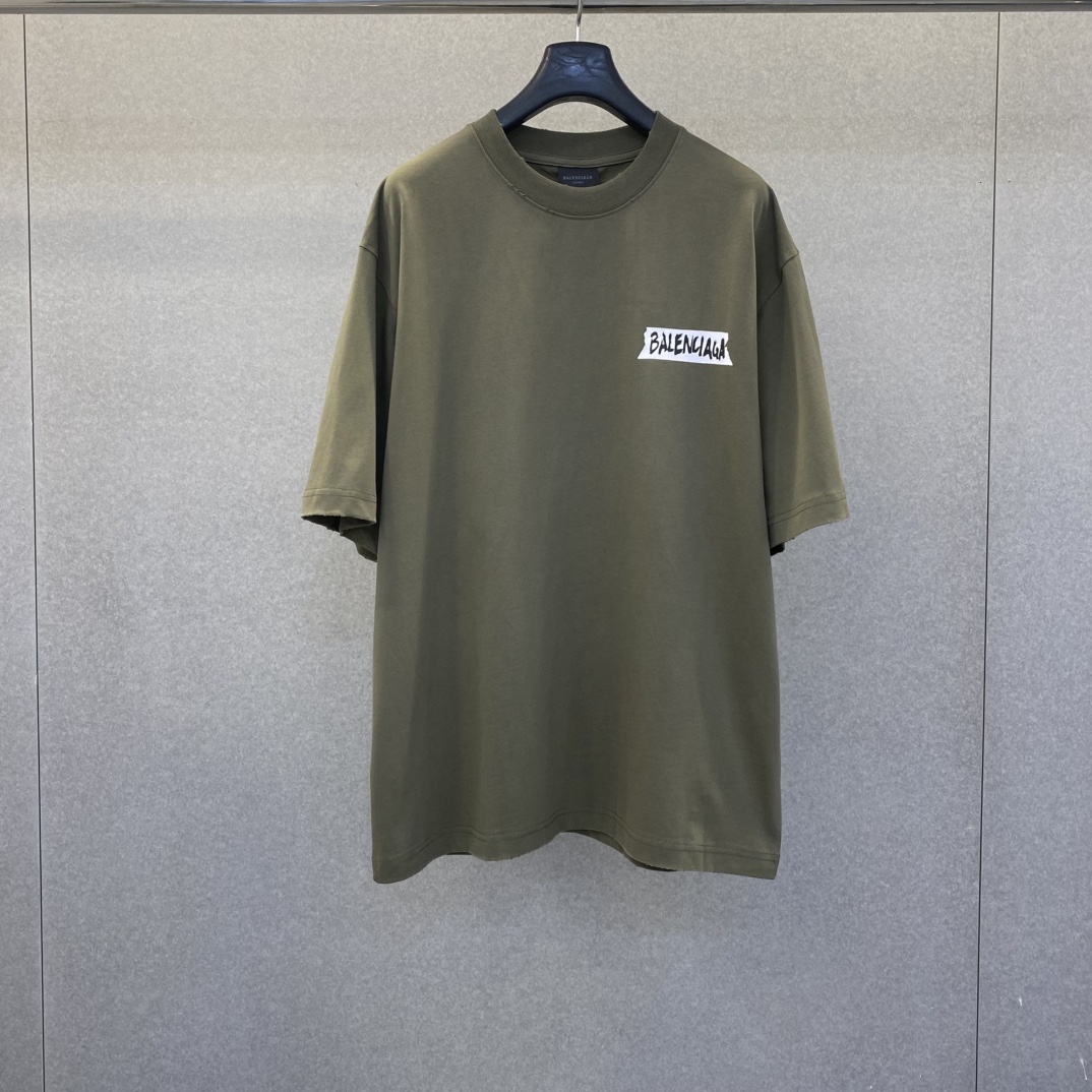 NO:854232,BL 26 spring and summer new masking tape letter direct printing short sleeves size xs-L, Balenciaga-clothing, balenciaga, T-shirt,19860909BL 26春夏新款美纹纸胶带字母直喷印花短袖码数xs-L,巴黎世家-服装,balenciaga,T-shirt,,Women's clothing