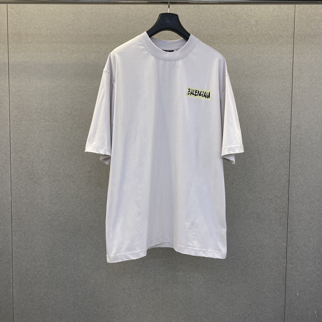 NO:854253,BL 26 spring and summer new masking tape letter direct printing short sleeves size xs-L, Balenciaga-clothing, balenciaga, T-shirt,19860909BL 26春夏新款美纹纸胶带字母直喷印花短袖码数xs-L,巴黎世家-服装,balenciaga,T-shirt,,Women's clothing