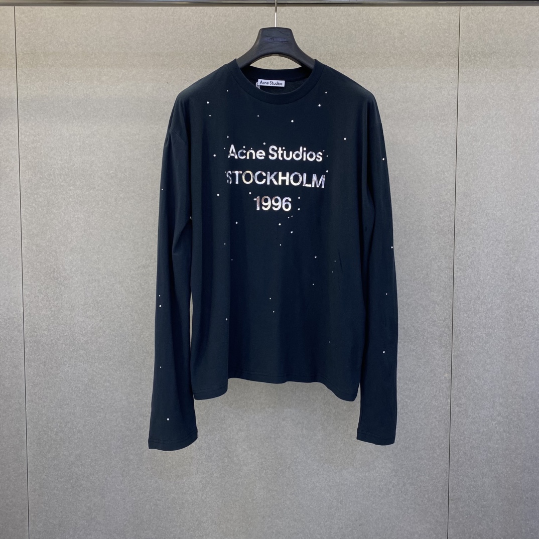 NO:755286,AC 26 spring and summer new style 1996 rhinestone letter printed short sleeves are made of seahorse cotton fabric. The upper body is very comfortable. Details are correct. Size s-xL, women's clothing, T-shirt,19860909AC 26春夏新款1996水钻字母印花短袖采用海马棉面料 上身非常舒适 细节对版 码数s-xL,女装,T-shirt,,Women's clothing