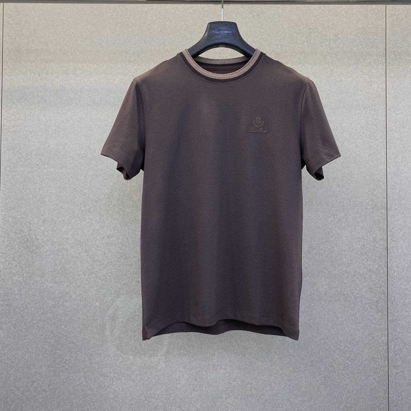 NO:857917,LP new spring and summer letter logo embroidered knitted collar short sleeves size s-xxL, men's clothing, loro piana, T-shirt,19860909LP 春夏新款字母徽标刺绣针织领短袖码数s-xxL,男装,loro piana,T-shirt,,Women's clothing