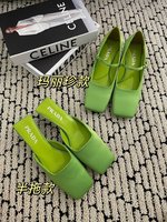 Wholesale 2023 Replica
 Prada Shoes Half Slippers Genuine Leather Silk Spring/Summer Collection Fashion