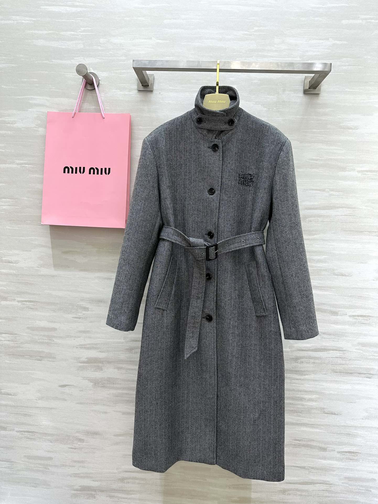 MiuMiu Abbigliamento Giacca & Soprabito Replica online
 Lana Collezione Autunno/Inverno