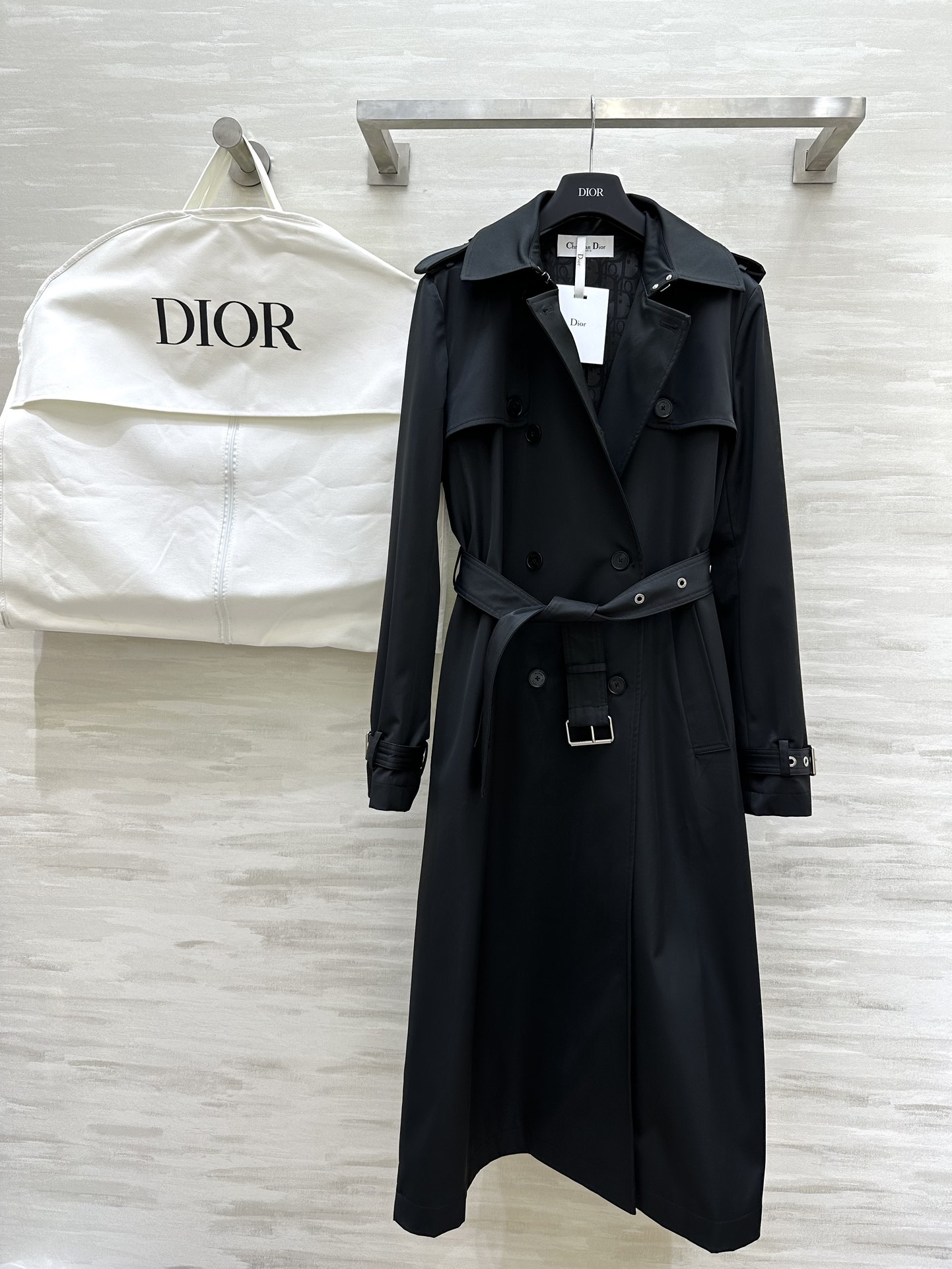 Dior Abbigliamento Giacca a Vento Ricamo Collezione Autunno/Inverno