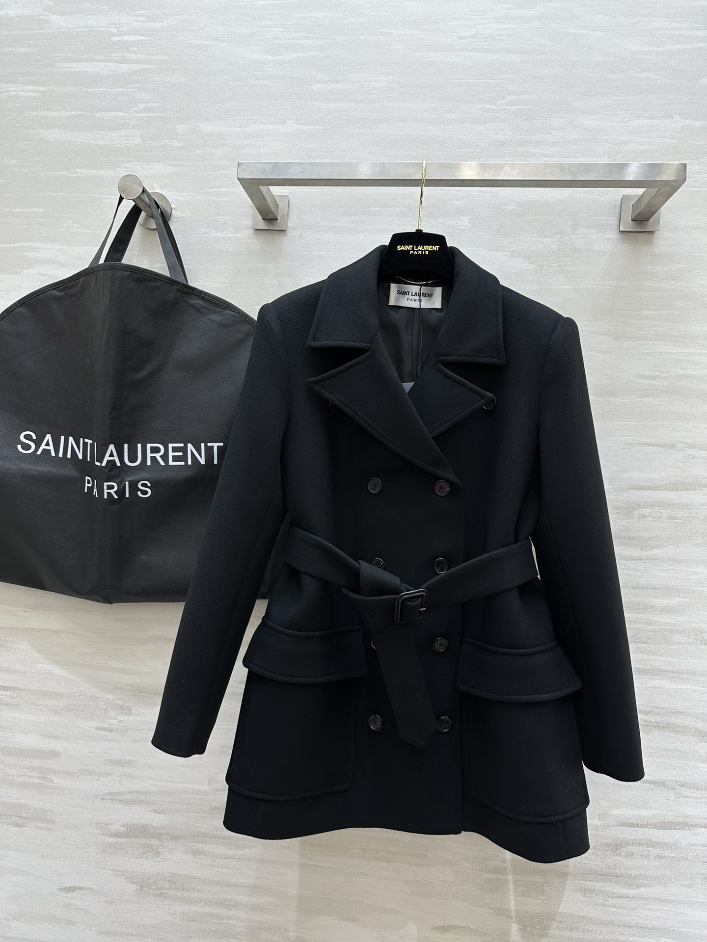 Yves Saint Laurent Abbigliamento Giacca & Soprabito Lana Collezione Autunno/Inverno