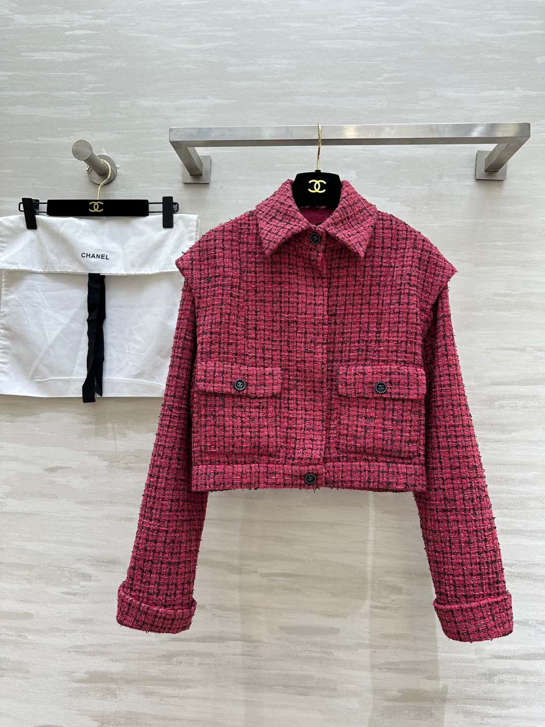 NO:296946,#CHANEC fruit wine tone woven tweed jacket with silk pattern lining original purchase and customized high quality spot first-time size36/38/40 (36 size shoulder width 51, bust 100, length 51), chanel, jackets & coats, real silk, alexander wang19860909#CHANEC果酒色调编织花呢外套 内里真丝花纹里衬 原版购入开发定制 高品质 现货首发size36/38/40（36码肩宽51,胸围100,衣长51）,,chanel,jackets & coats,real silk,alexander wang,Women's clothing