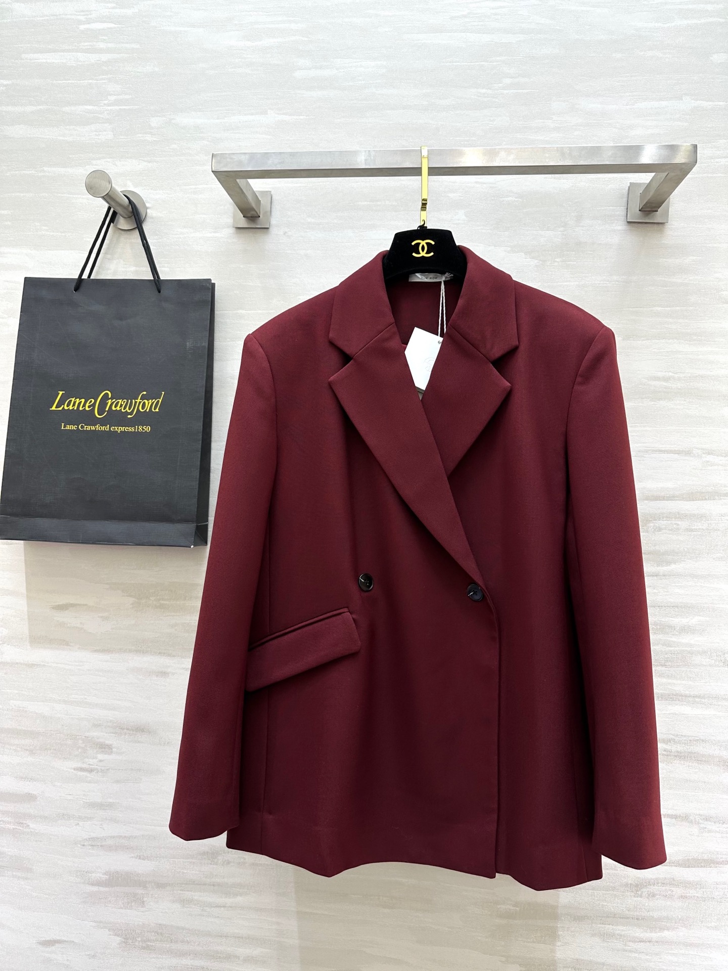 NO:311878,#THE ROW New early spring Bordeaux red blazer Original custom high quality Spot first-time sizeS/M/L (M size shoulder width 43, bust 108, length 79) 69,, jackets & coats, business suit, alexander wang19860909#THE ROW 早春新款 波尔多红西装外套 原版定制 高品质 现货首发sizeS/M/L（M码肩宽43,胸围108,衣长79）69,,jackets & coats,business suit,alexander wang,Women's clothing