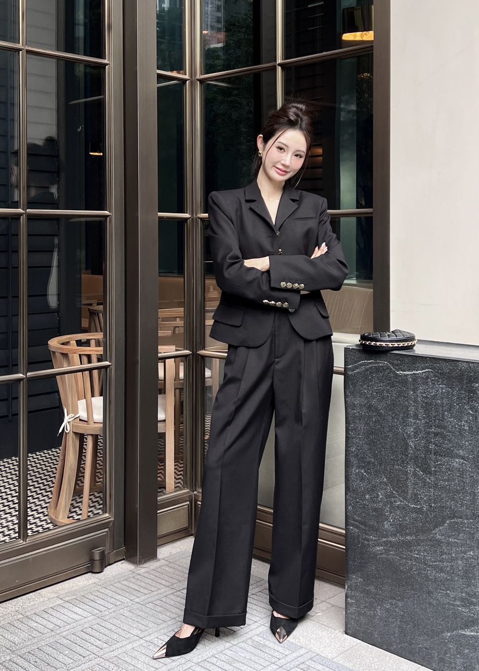 NO:315009,Pants and trousers upper body picture, alexander wang19860909裤子西裤上身图,,alexander wang,Women's clothing