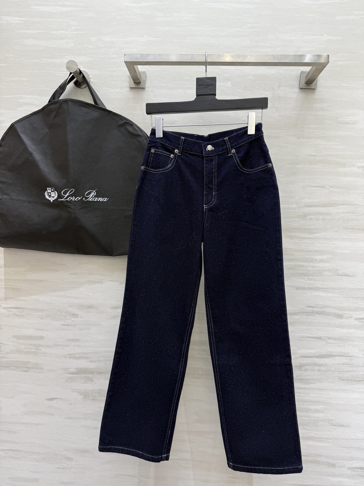 NO:320912,#LP spring and summer new style old Qianfeng jeans high quality customization spot first-time sizeS/M/L (M size waist 70, hip 94, pants length 98), loro piana, jeans, alexander wang19860909#LP春夏新款 老钱风牛仔裤 高品质定制 现货首发sizeS/M/L（M码腰围70,臀围94,裤长98）,,loro piana,jeans,alexander wang,Women's clothing