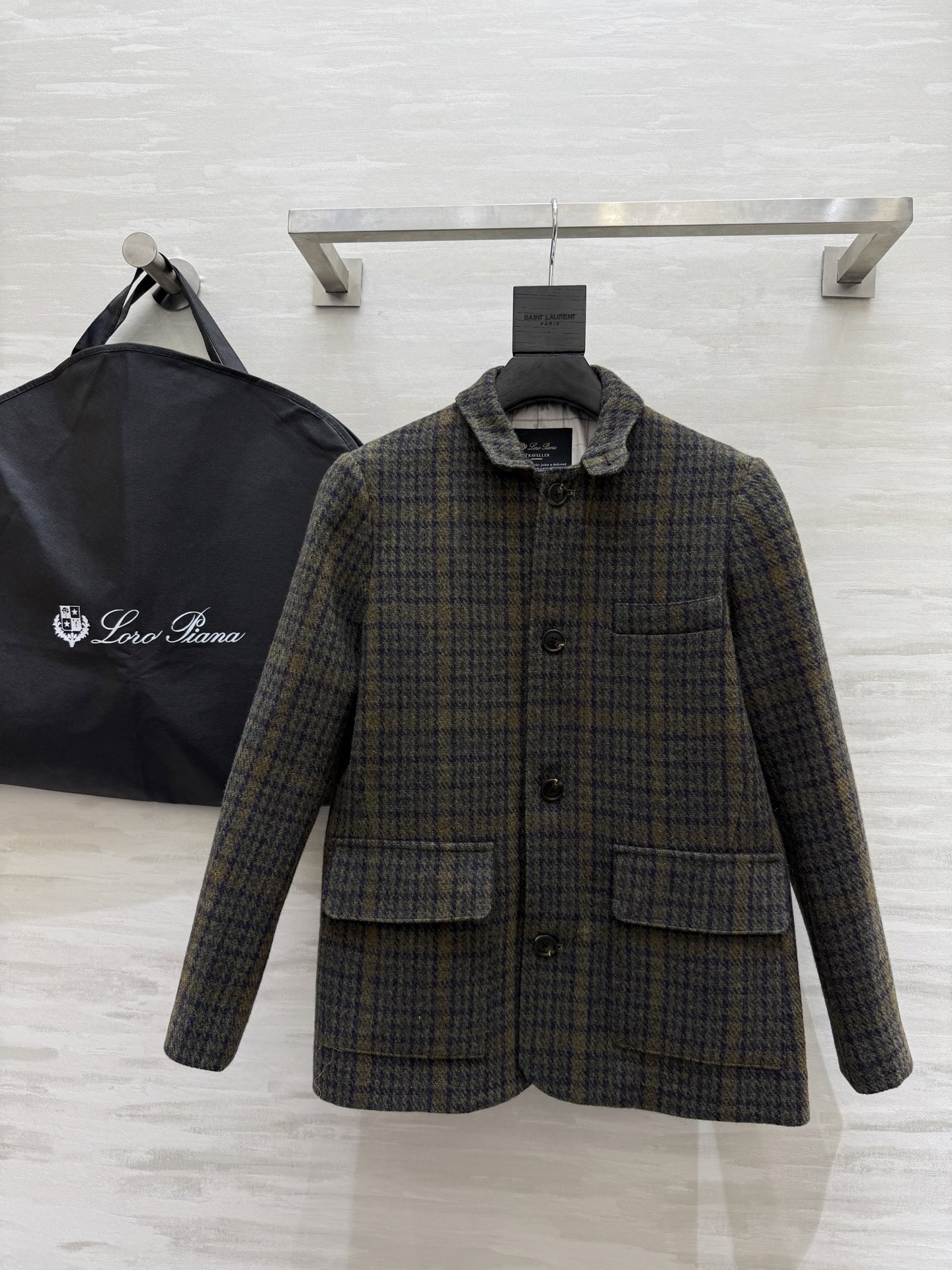 NO:320915,#LP early spring new wool coat high quality customization spot first-time sizeS/M/L (M size shoulder width 40, bust 94, 73) 6, loro piano, jackets & coats, alexander wang19860909#LP早春新款羊毛呢外套 高品质定制 现货首发sizeS/M/L（M码肩宽40,胸围94,衣长73）6,,loro piana,jackets & coats,alexander wang,Women's clothing
