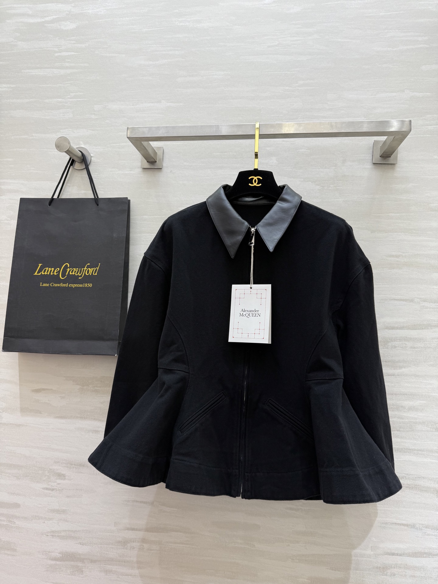 NO:321273,McQueen | McQueen's new design-sensitive jacket, high-quality spot first-time sizeS/M/L (M size shoulder width 52, bust 100, length 64, jackets & coats, jackets & coats, alexander wang19860909McQueen | 麥昆新款 设计感夹克外套 高品质现货首发sizeS/M/L（M码肩宽52,胸围100,衣长64,,jackets & coats,jackets & coats,alexander wang,Women's clothing