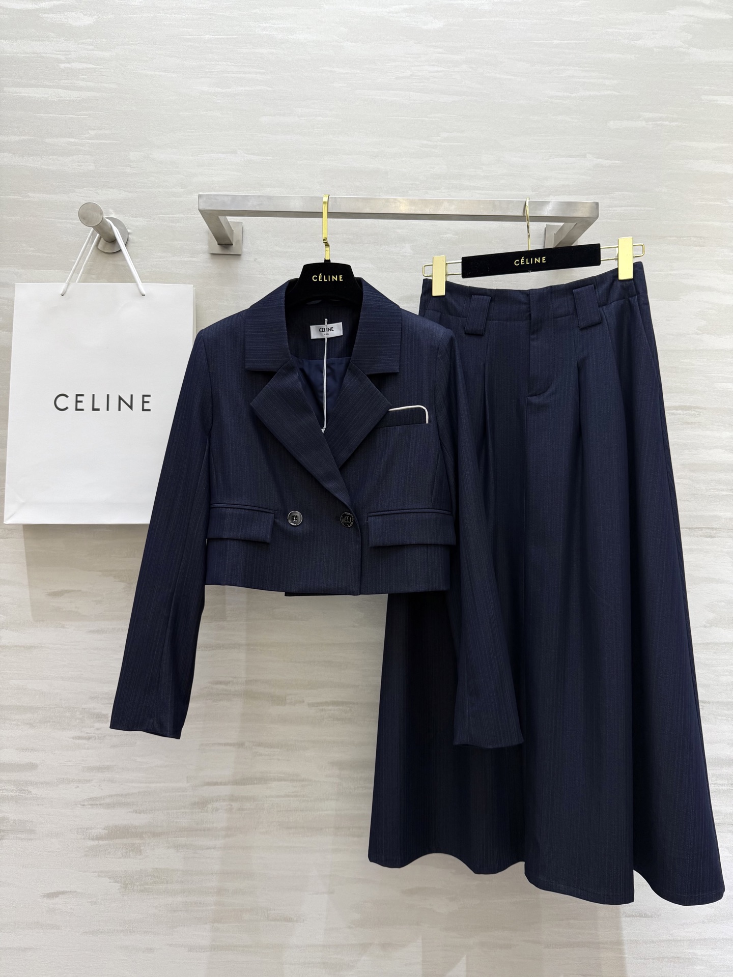 NO:322380,#Celin Spring and Summer New Set High Quality Customization Spot First-time SizeS/M/L (Size S S Shoulder Width 35, Bust 88, Clothes 47, Skirts 68, Skirts 90) 6, Celine, Skirts, Alexander Wang19860909#Celin春夏新款套装 高品质定制 现货首发sizeS/M/L（s码肩宽35,胸围88,衣长47,半裙腰围68,裙长90）6,,celine,skirts,alexander wang,Women's clothing