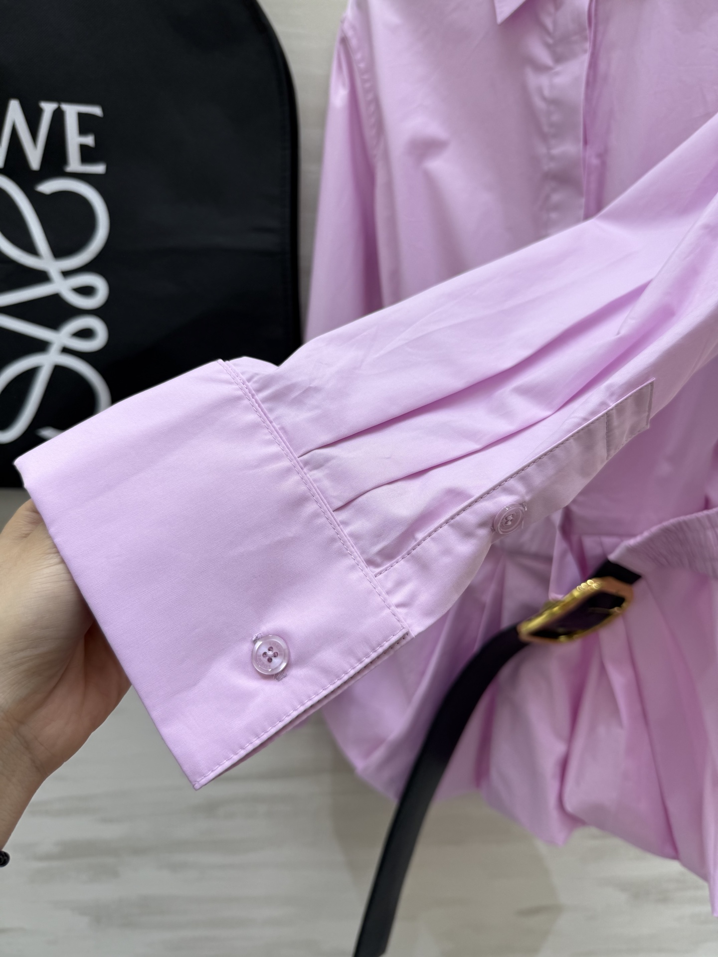 #Loew♡秀款｜fashion girl 的衬衫裙 下摆像花苞一样 必入款 衣橱里一定要有的一款设计感