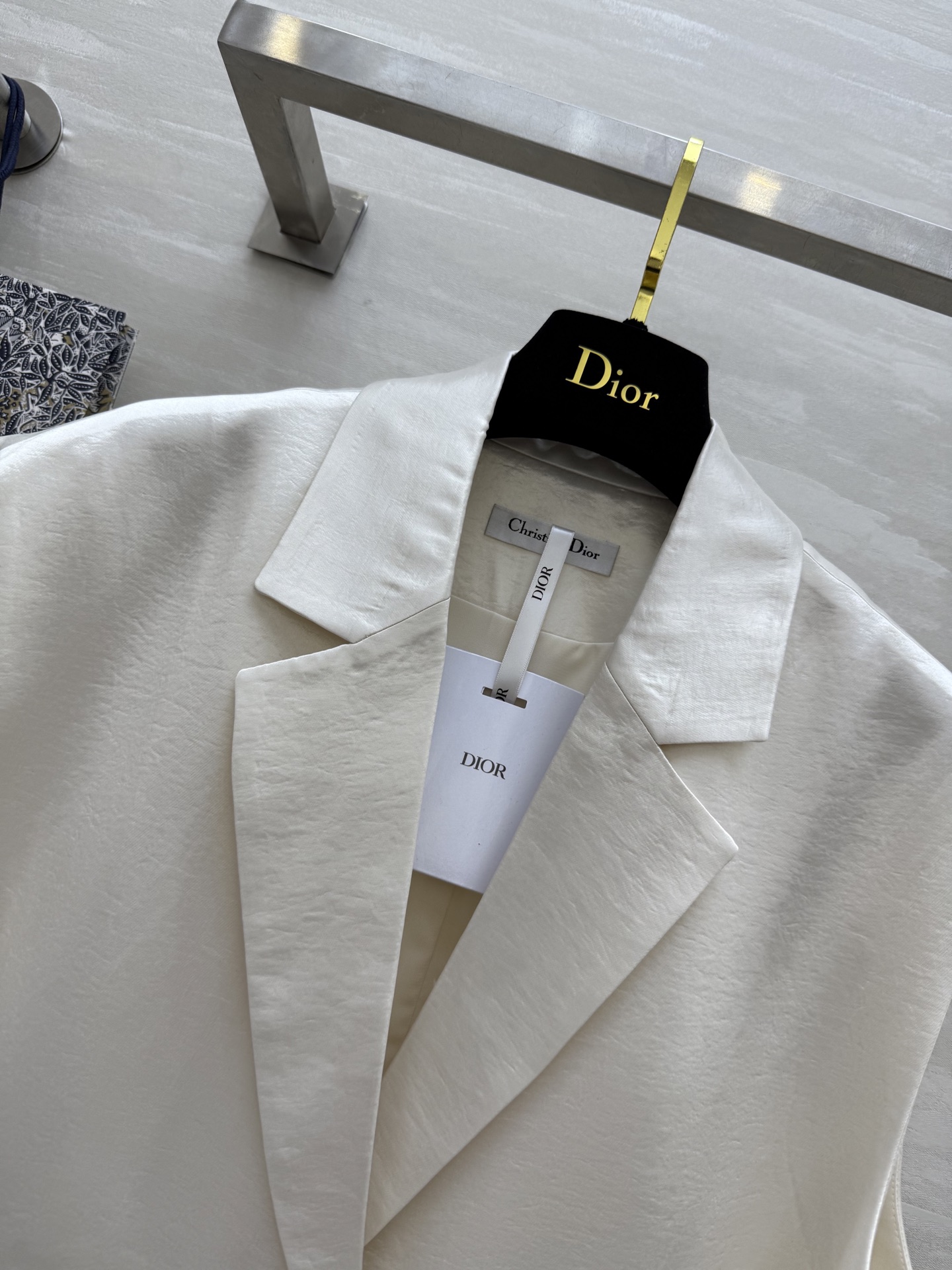 #DIO♡²⁵高级感静奢风缎面马甲西装 高品质定制 现货首发size：S/M/L（s码胸围：100，衣长