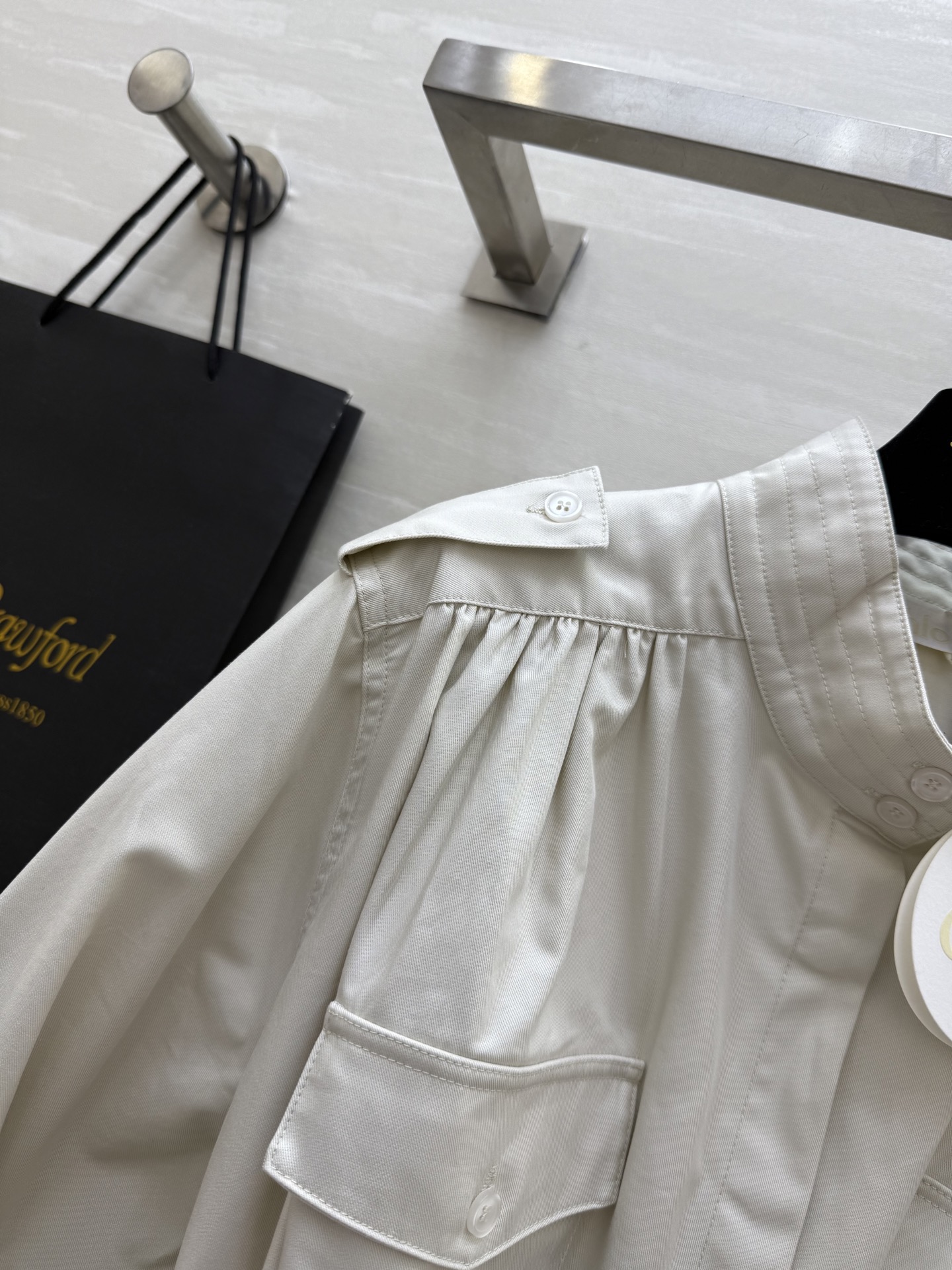 #Chloe²⁵春夏新款 度假系列 酷帅工装裙 高品质定制 现货size：S/M/L（s码胸围：120，